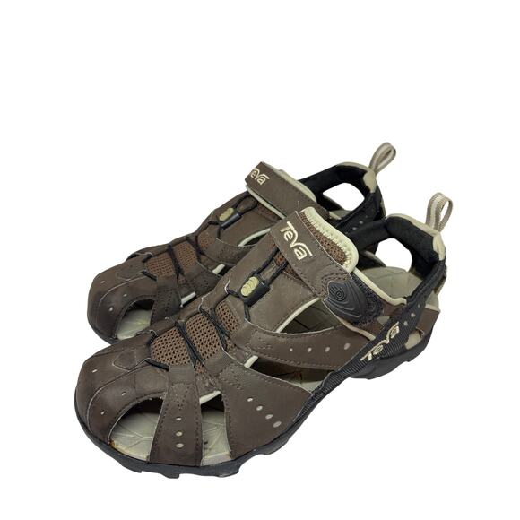 Teva Forebay Women's Sandals Size 9.5 Fisherman Sport Hiking Water Shoes - Picture 2 of 5